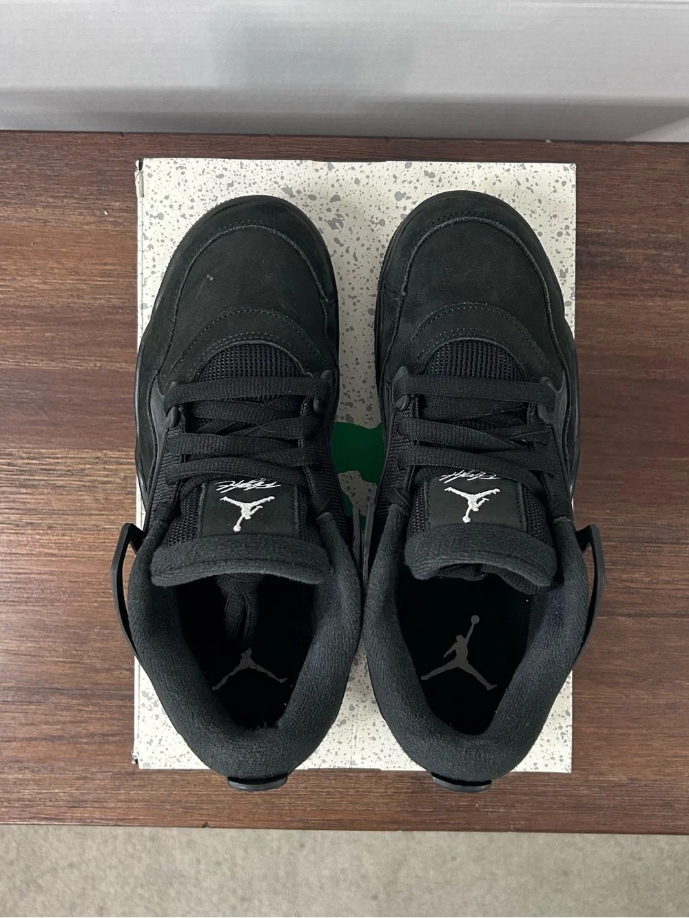Nike Air Jordan 4 RM Black Cat Black/White M7.5/W9
